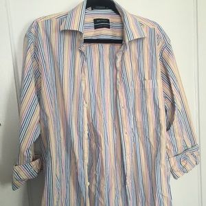 Stretchy Striped Button-down by Nautica